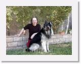 Istvan_SirMuki_2006Okt_LV4 * Istvan and Sirmuki - 8 Years old Shiloh Shepherd - in Las Vegas, Nevada - 2006 Oktober * 800 x 600 * (166KB)