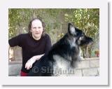 Istvan_SirMuki_2006Okt_LV5 * Istvan and Sirmuki - 8 Years old Shiloh Shepherd - in Las Vegas, Nevada - 2006 Oktober * 800 x 600 * (122KB)