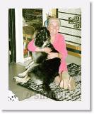 Mama_SirMuki_1998Nov_LV23 * Mama and Sirmuki - 5 Months old Shiloh Shepherd - in Las Vegas, Nevada - 1998 Novenber * 500 x 625 * (54KB)